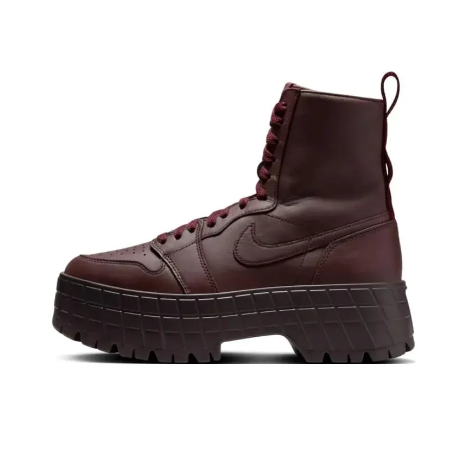 Jordan 1 High Brooklyn Burgundy Crush Women
s
