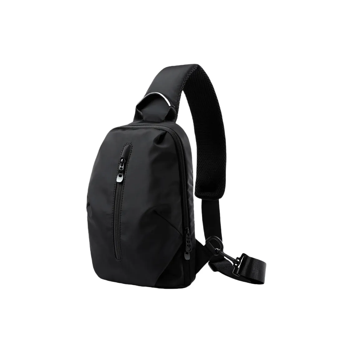 PULUWIRR Oxford Sling Bag, Shoulder Bag, Crossbody Bag Unisex Black