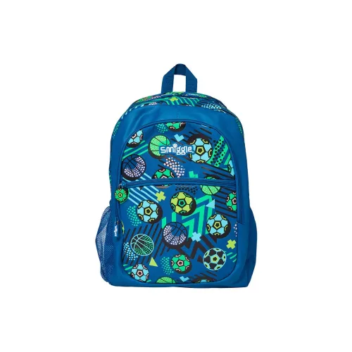 Smiggle Студенческие рюкзаки Морской синий Унисекс