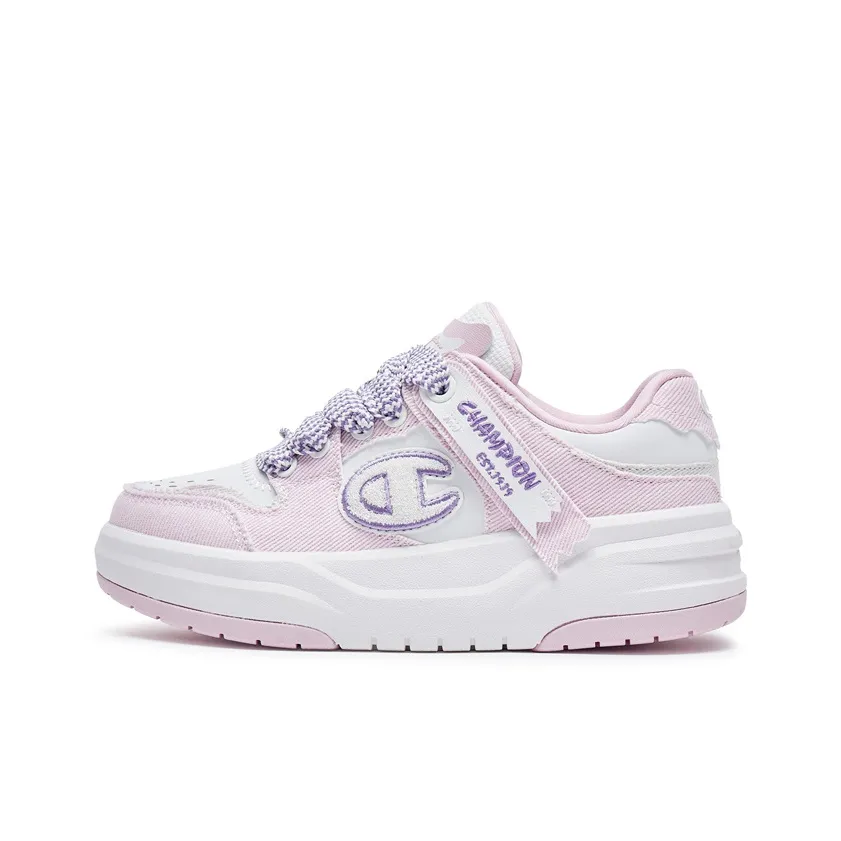 Champion Полотенце Skate Low Топ Кроссовки для скейтбординга Женские Светло-фиолетовый