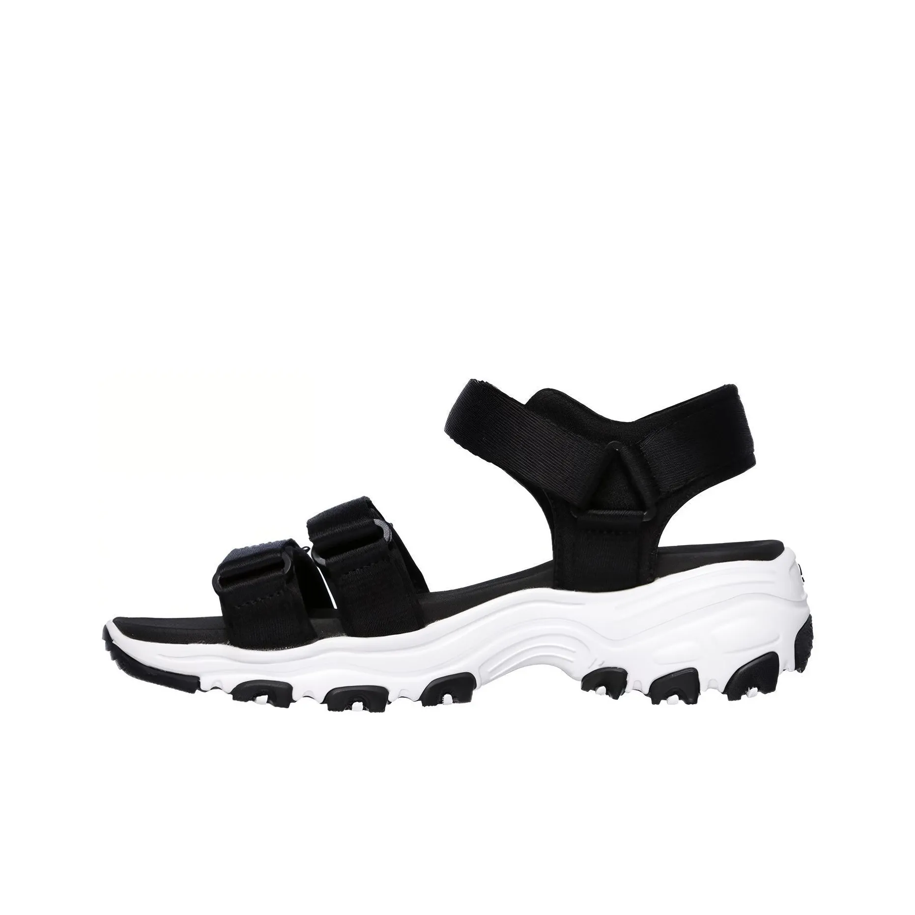 Skechers D'Lites Sandals Black Women's