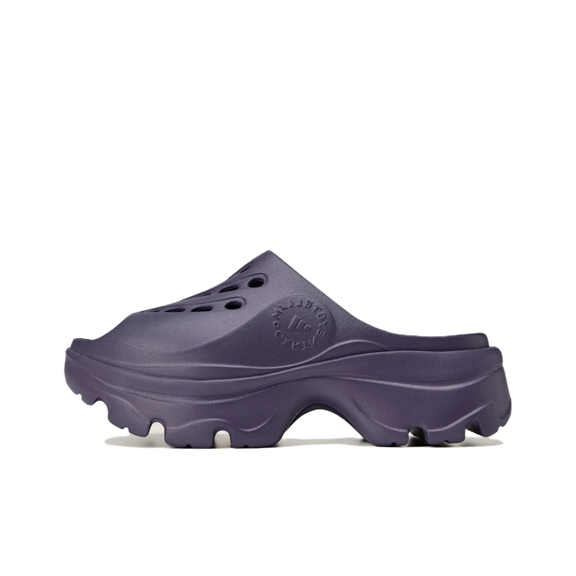 Adidas Stella McCartney Slip-on Устойчивые к истиранию Женские Темно-фиолетовые