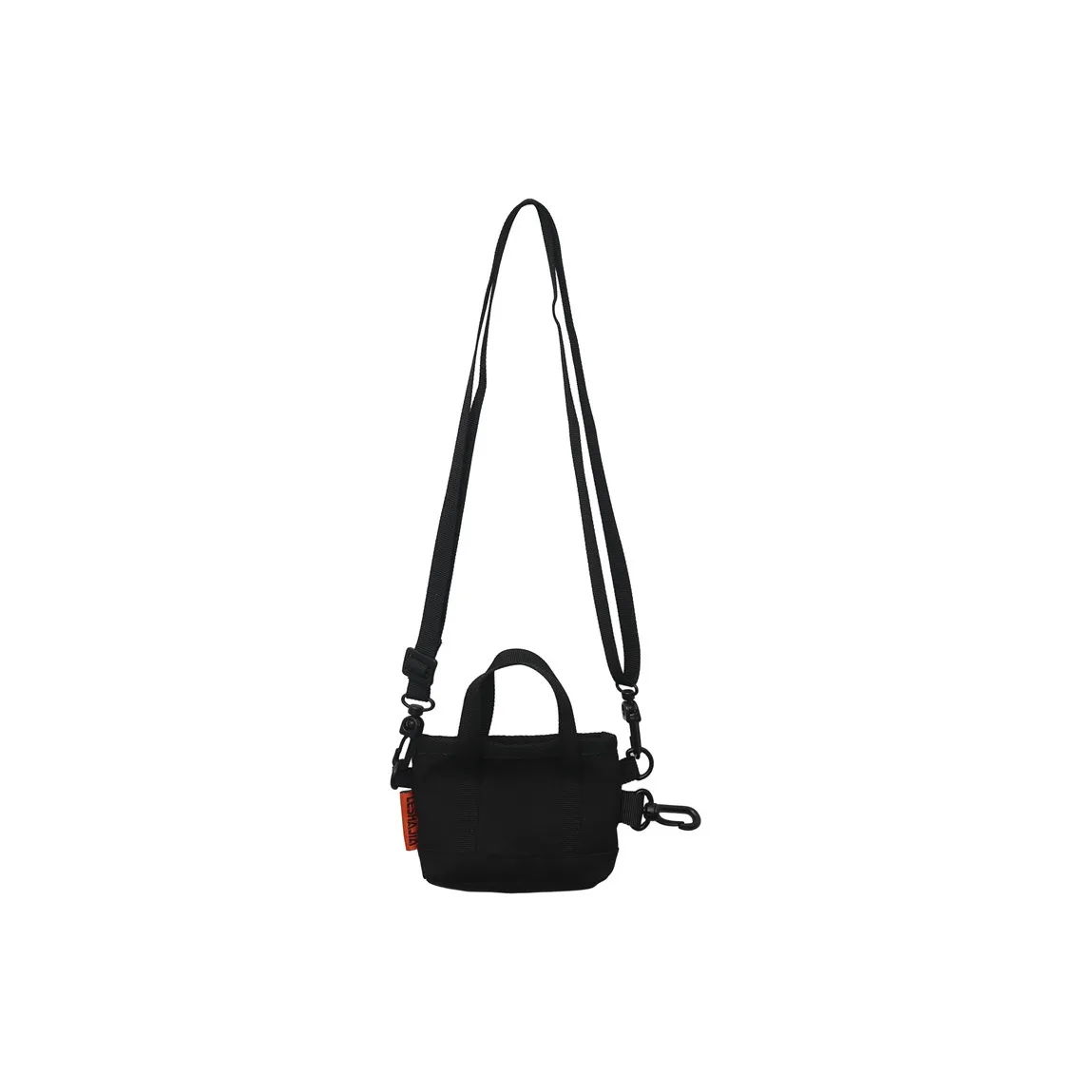 morellybear Canvas Bag Crossbody Bag Mini Unisex Black morellybear Холщовая сумка сумка через плечо мини унисекс черный