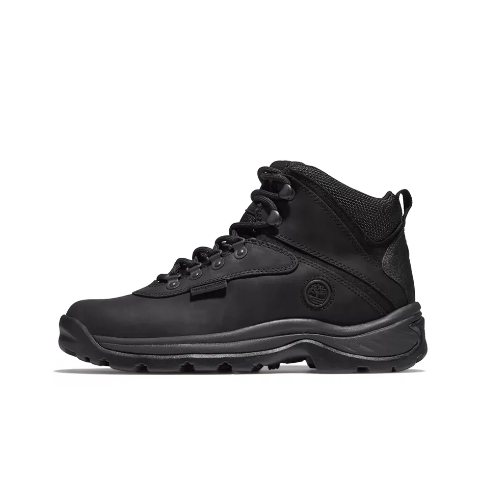 Timberland White Ledge Waterproof And Wear resistant Short Outdoor Boots Women's Black