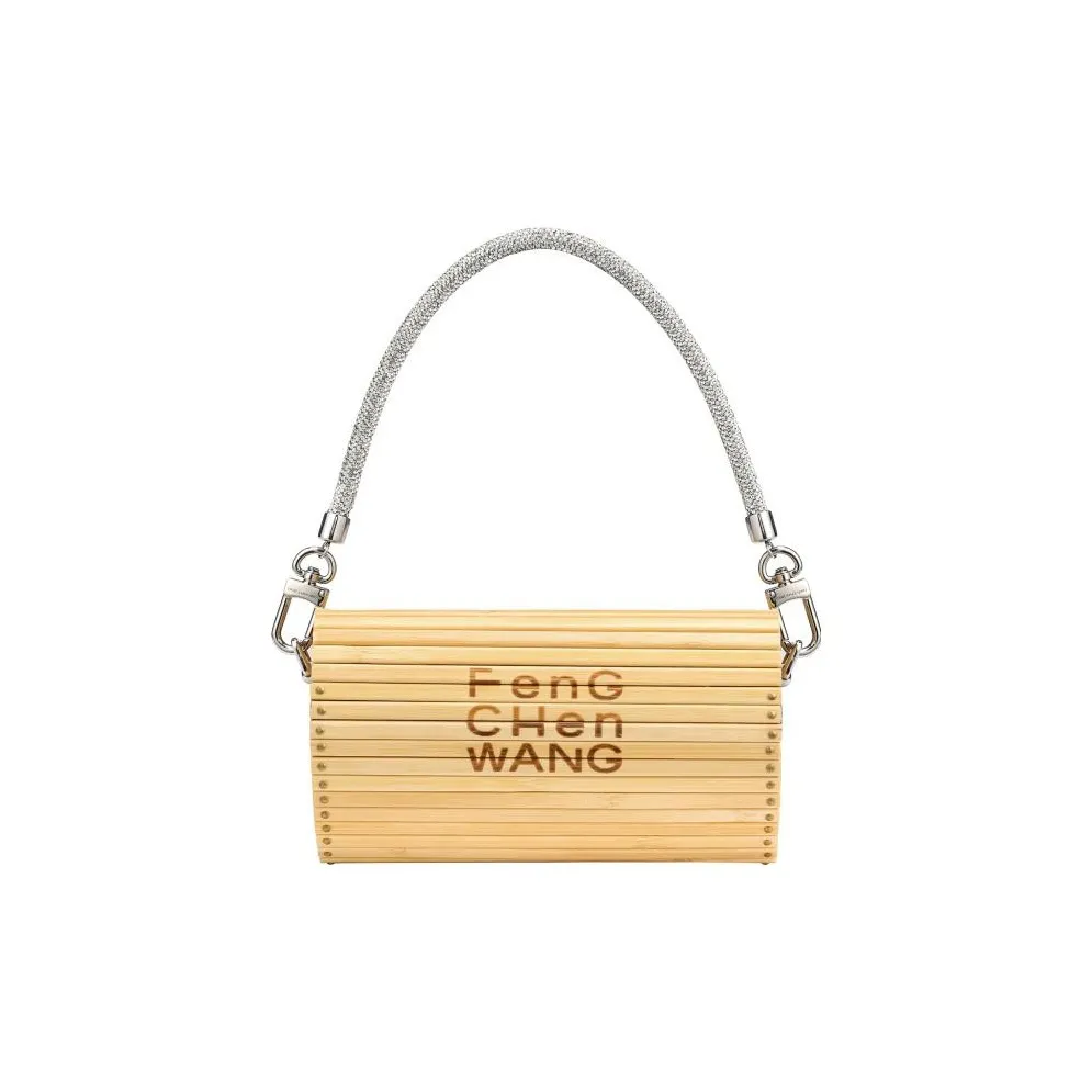 Feng Chen Wang Made OF Бамбук Сумка Сумка через плечо Сумка через плечо Унисекс Ромб Цвет