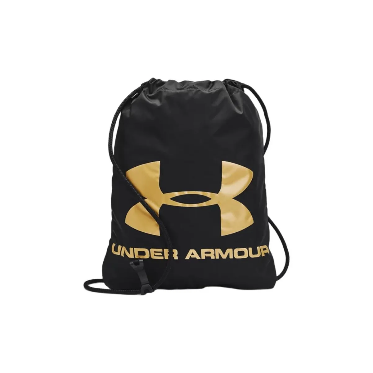 Under Armour Polyester Backpack Regular Unisex Black & Metal Gold