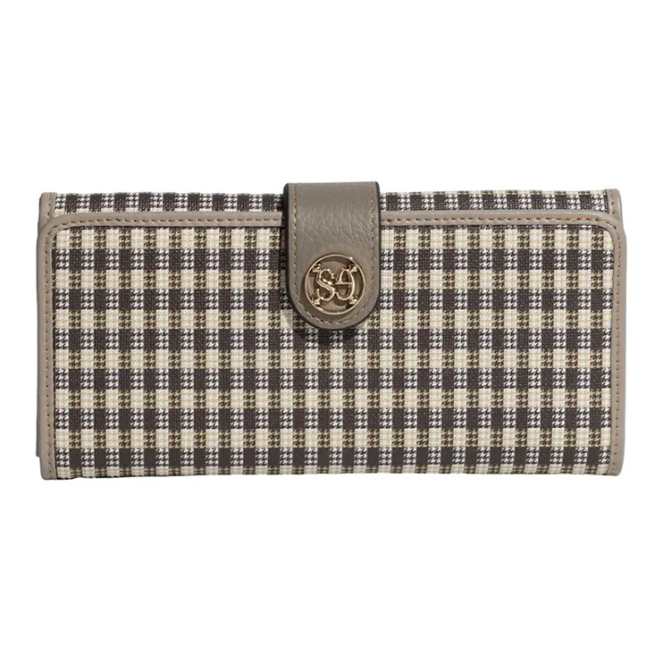 DOSRFINI Коровья кожа Складной кошелек для женщин