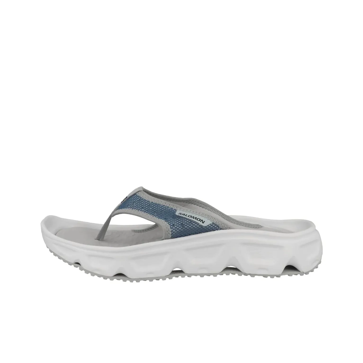 SALOMON Reelax Break 6.0 Slide Slippers Men's Dark Gray Blue