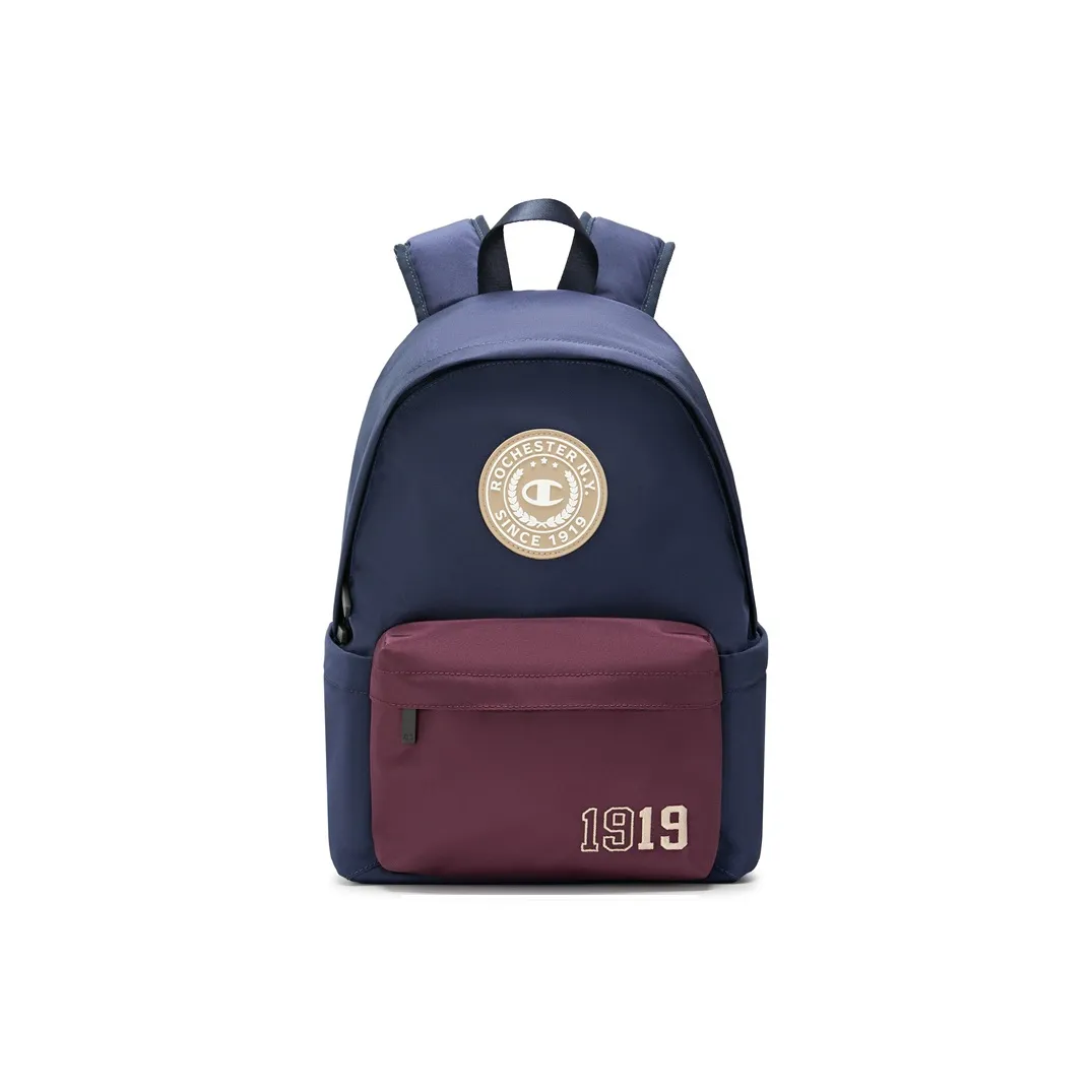 Champion Ткань Рюкзак Средний Унисекс Темно-синий Зеленый Желтый Коричневый Темно-коричневый