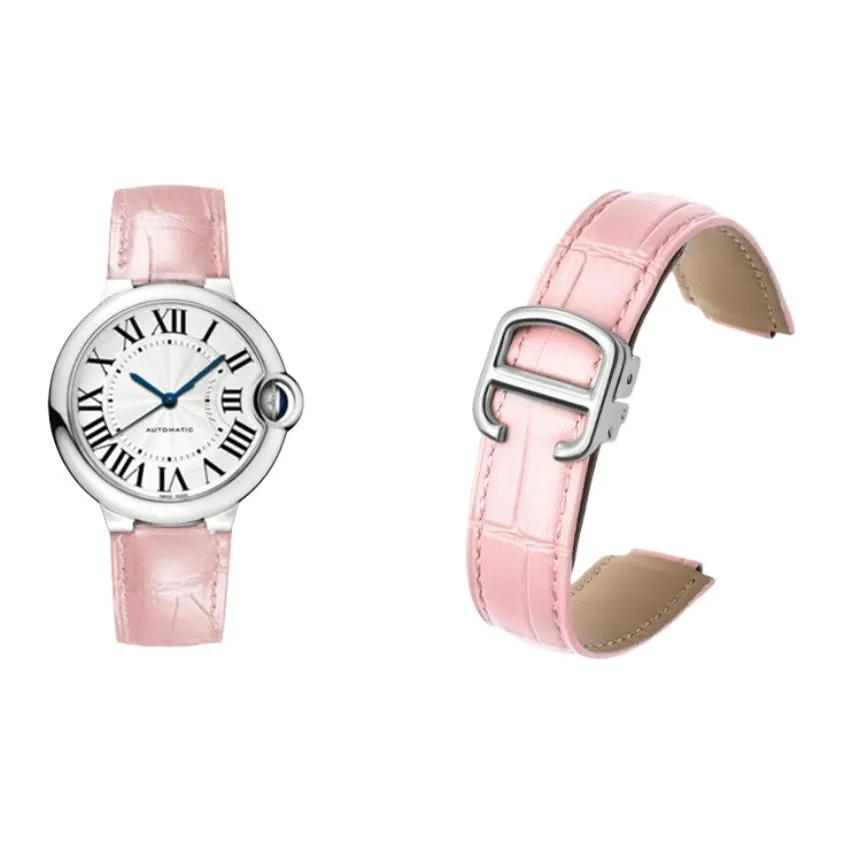 FZRT Ремешок Cartier Совместимость Коровья кожа Кожа Материал