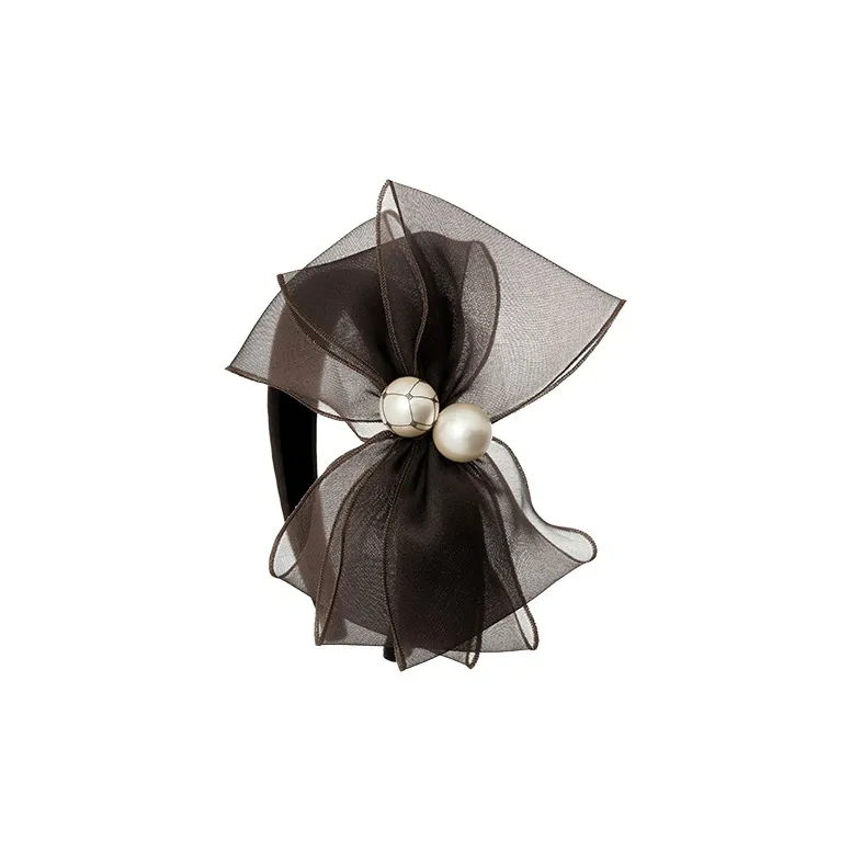 ALEXANDRE DE PARIS Silk Headband Hair Accessory Women's