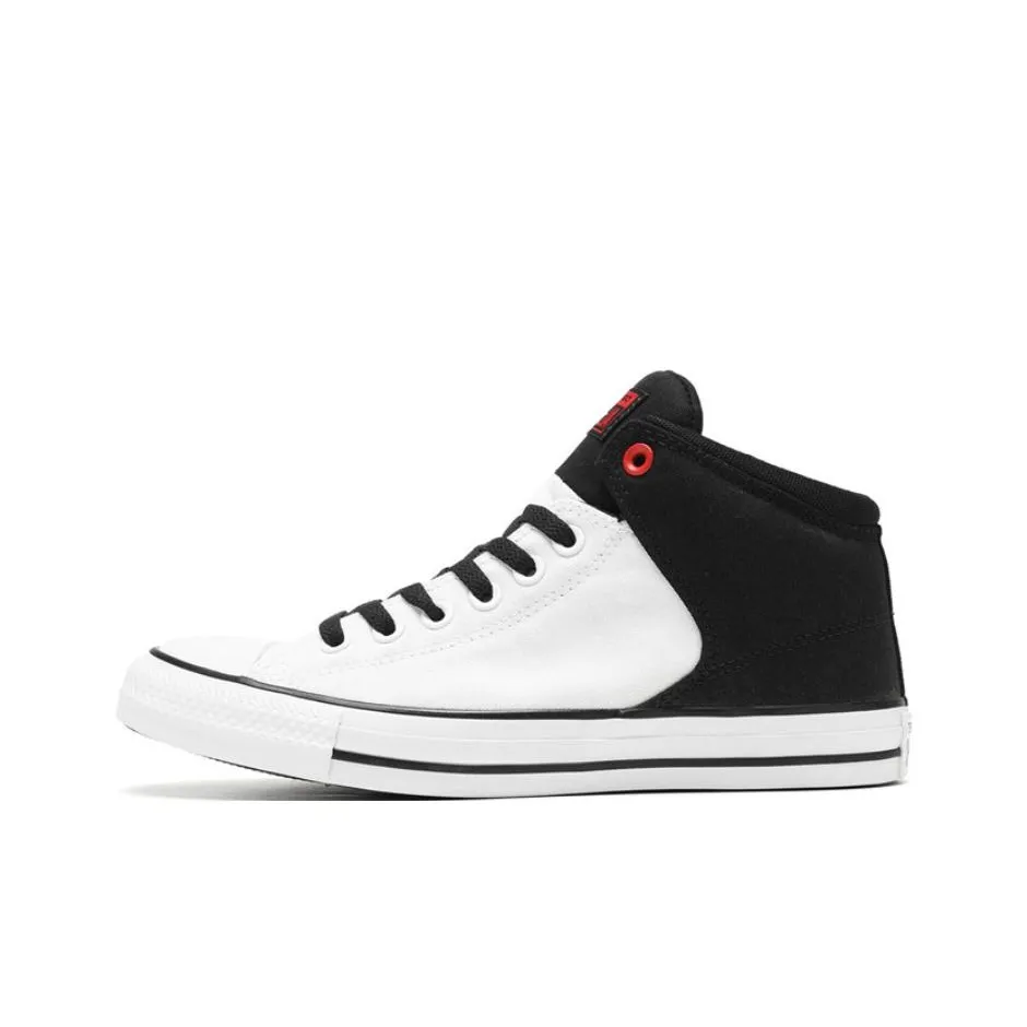 Converse Chuck Taylor All Star Skateboard Shoes Unisex Mid Top White/Black
