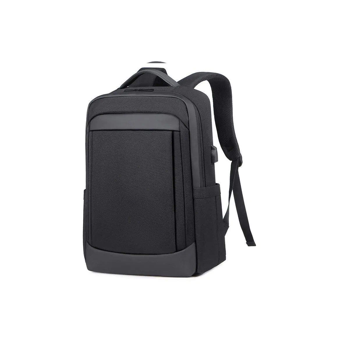 PULUWIRR Oxford Short Business Trip Stylish Lightweight Backpack Regular Unisex Black/Dark Gray/Light Gray/Blue