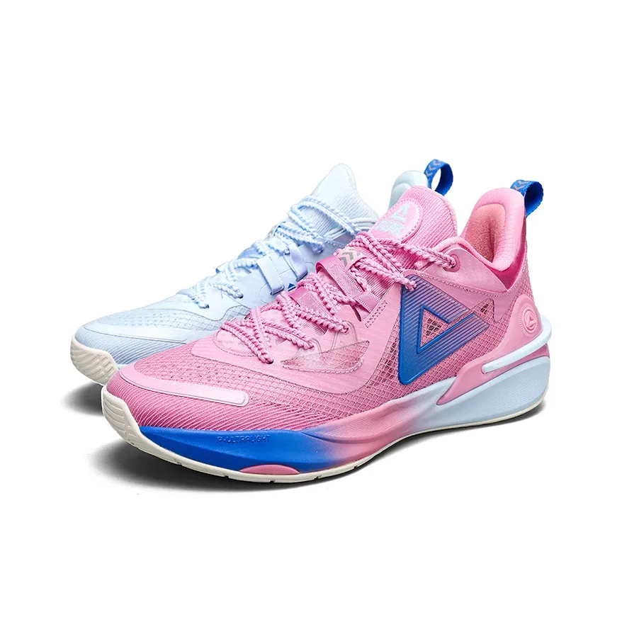 PEAK Баскетбольные кроссовки Low Top Морской Синий Светло-Фиолетовый Мужской