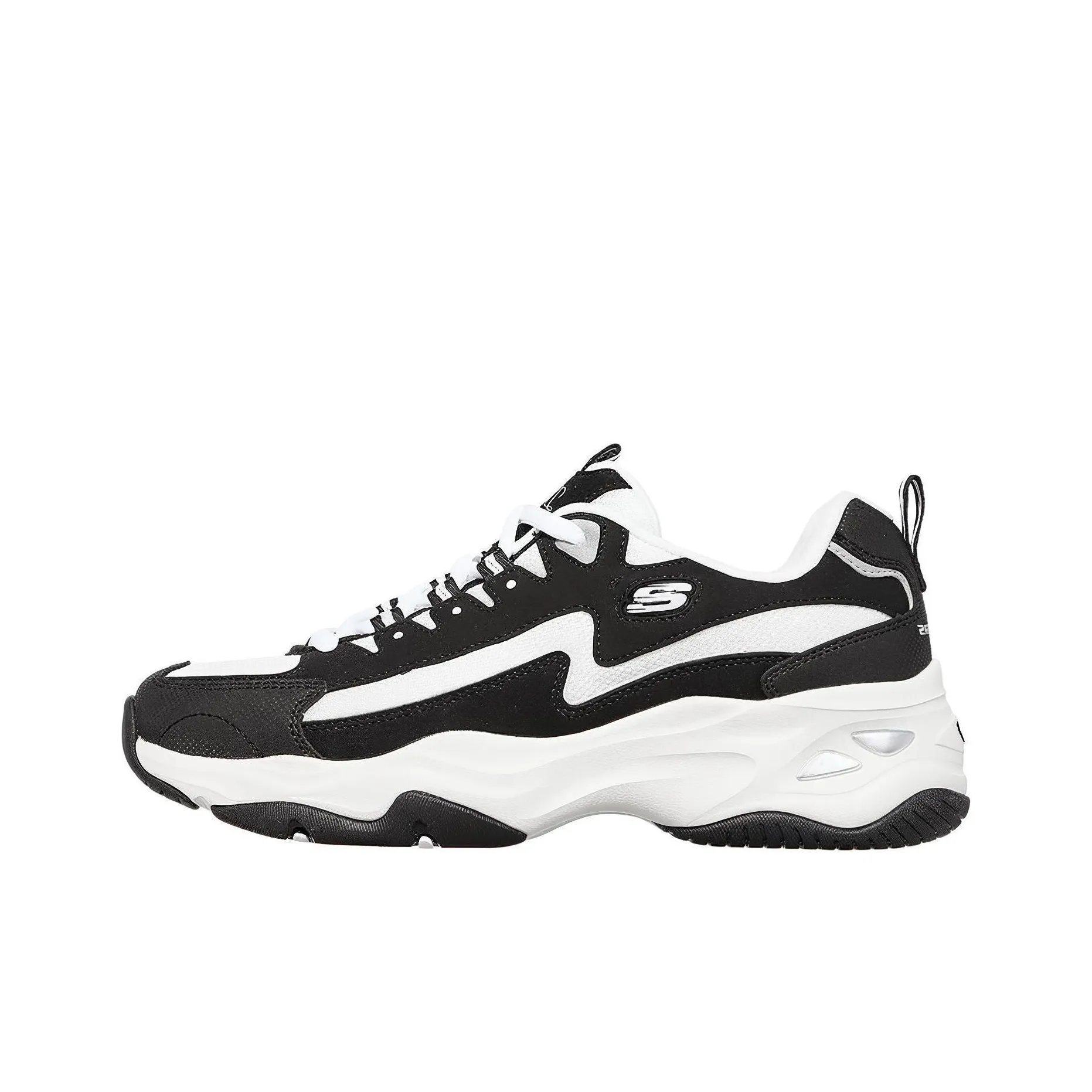 Skechers D'lites 4.0 Black/White Women's