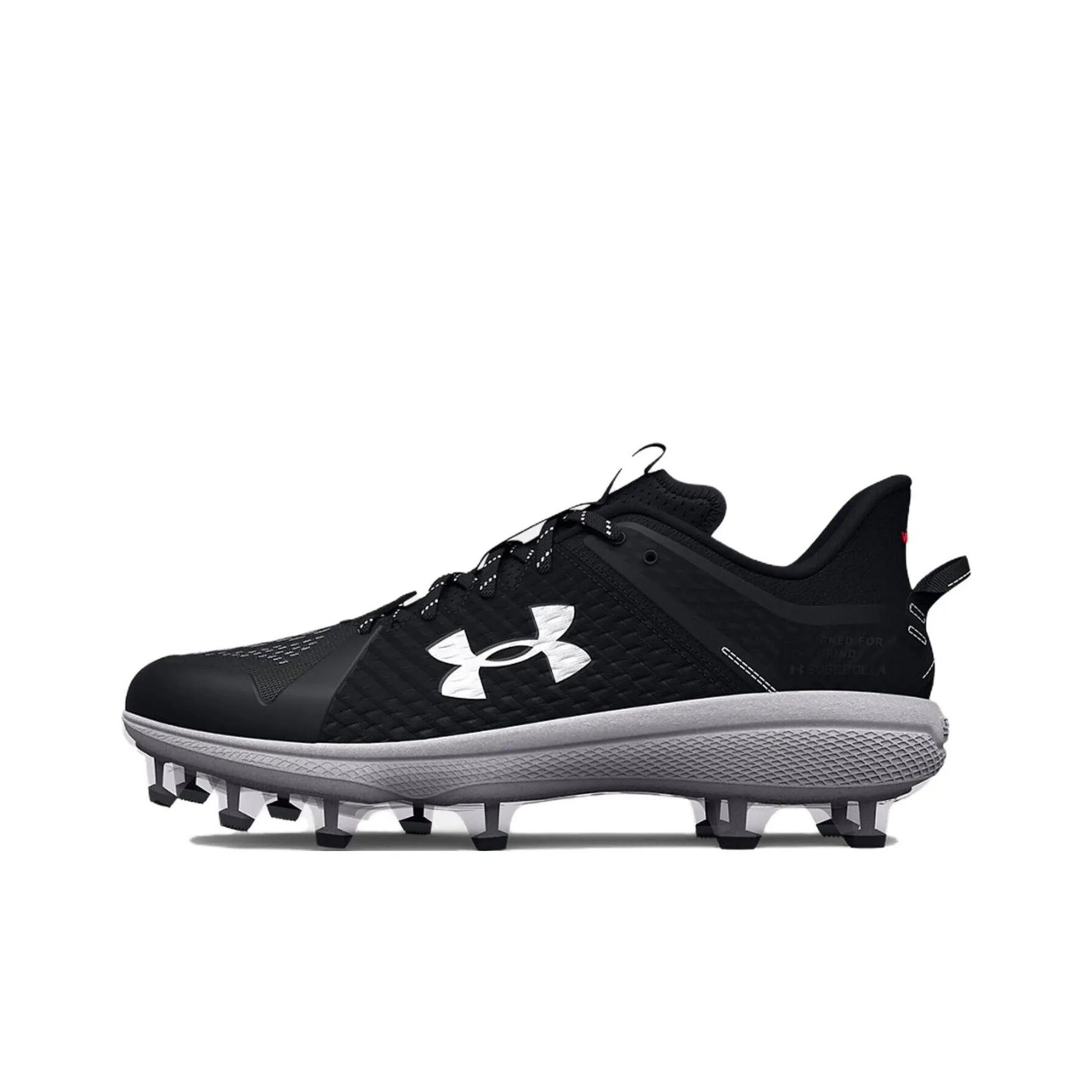 Under Armour Shock Absorbers Slip Resistant Abrasion Resistant Low Top Training Shoes Unisex Black