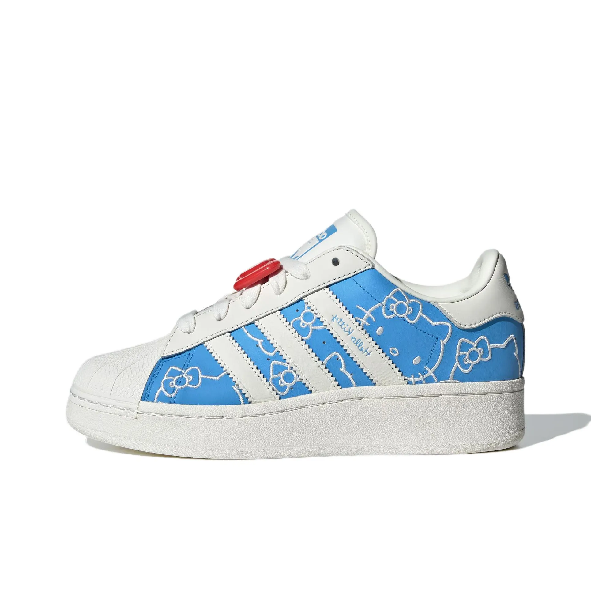 Adidas Originals Superstar Xlg Hello Kitty Blue Burst Women's