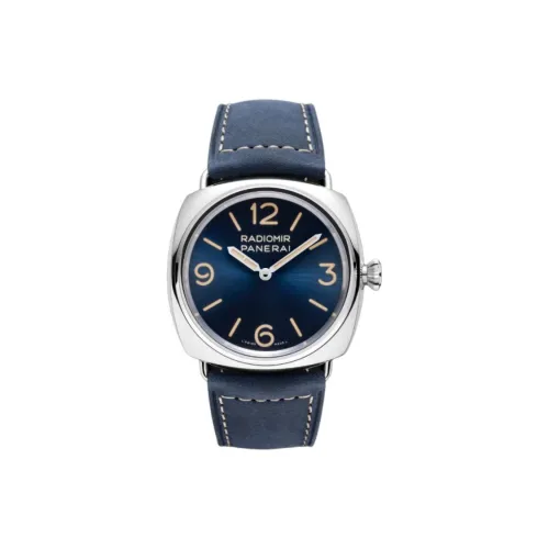 PANERAI Ручной Механический Movement Мужские RADIOMIR В избранном Часы 45 мм Синий