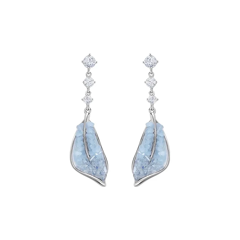 CAROMAY Серебро S925 Серьги-гвоздики Women's Silver