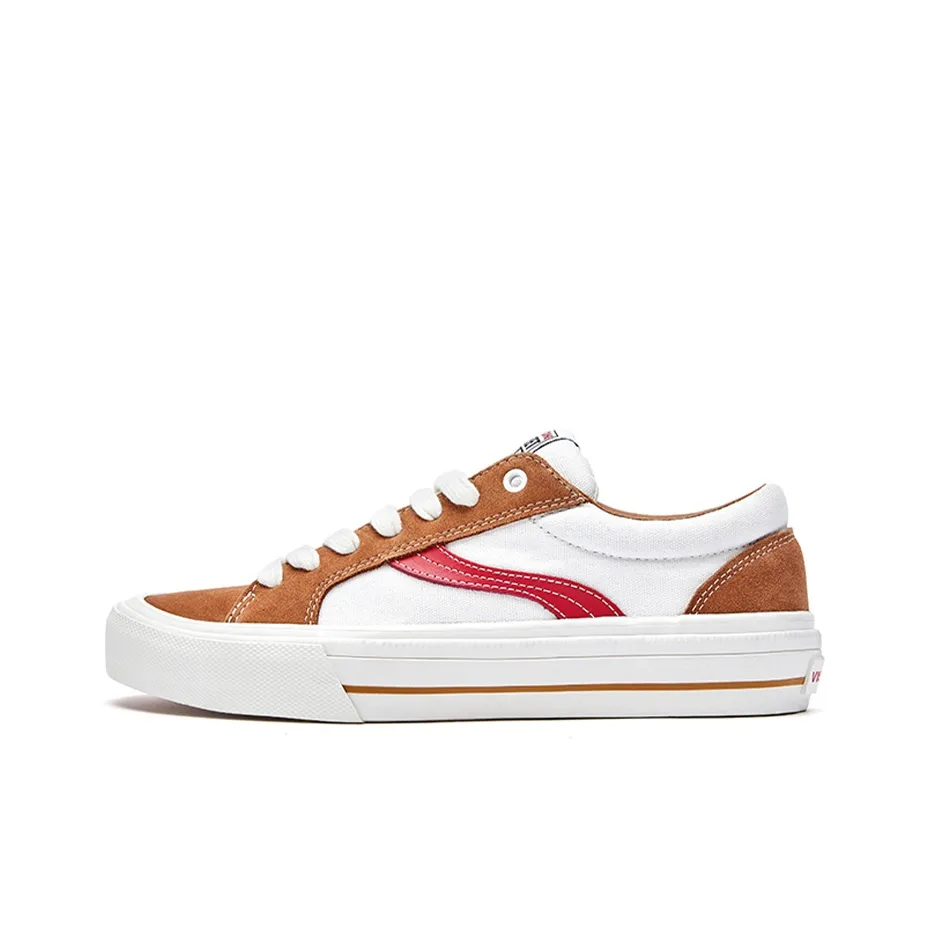 Odd Cirkus x Vision Street Wear Astley Pro Low Топ Скейтборд Кроссовки Унисекс Винтаж Коричневый Цветовой Блок