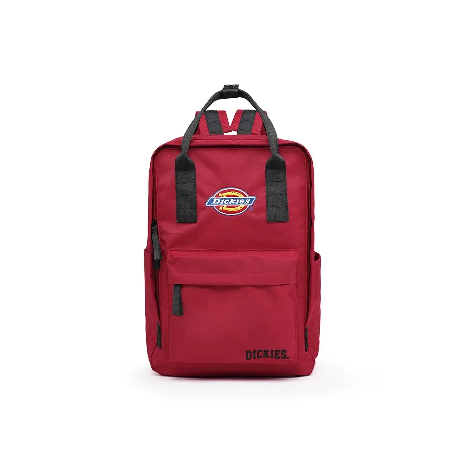 Dickies Polyester Portable Laptop Backpack Large Size Unisex Dopamine Colors