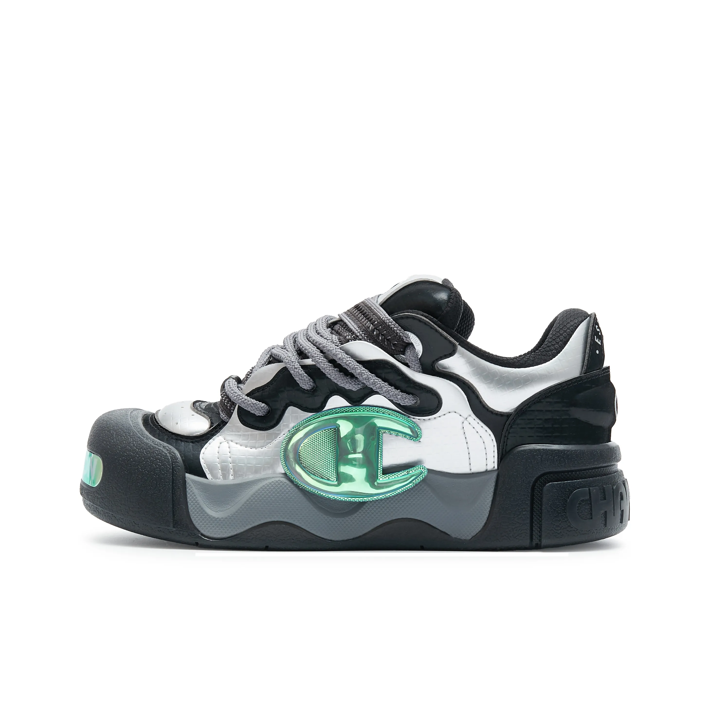 Champion Puffy Shoes AutoSkate V1 Skateboard Shoes Men's Black