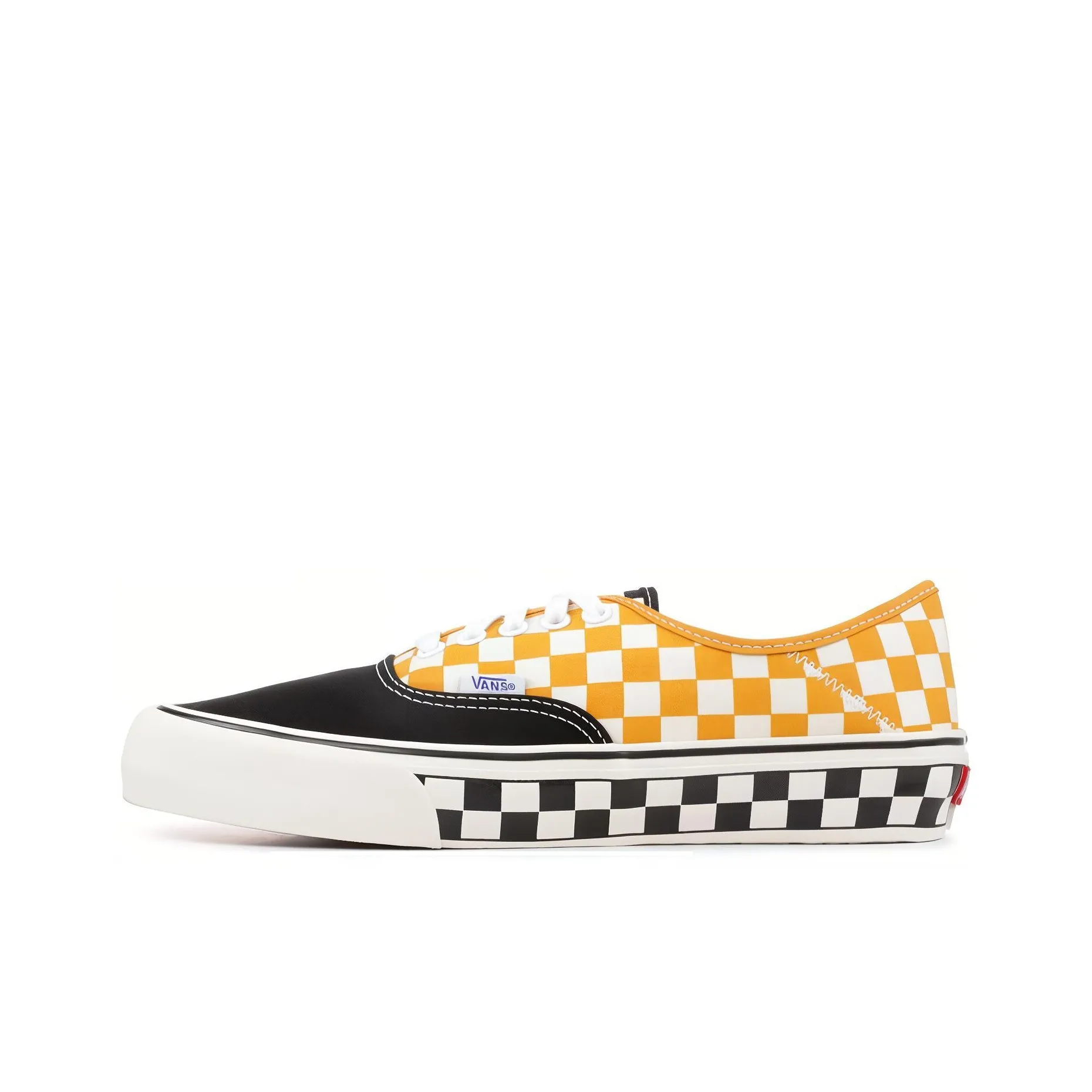 VANS Authentic Series Низкие Кроссовки для скейтбординга Унисекс Желто-черные