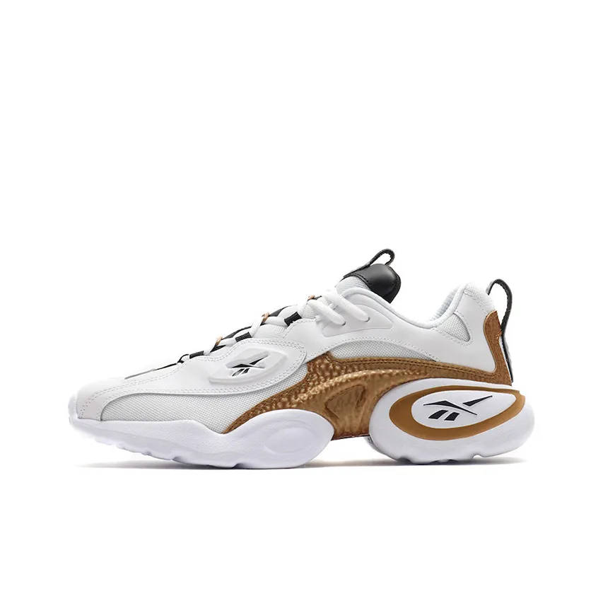 Reebok совместный бренд Electrolyte 97 Low Топ Кэжуал Унисекс Белый Золото