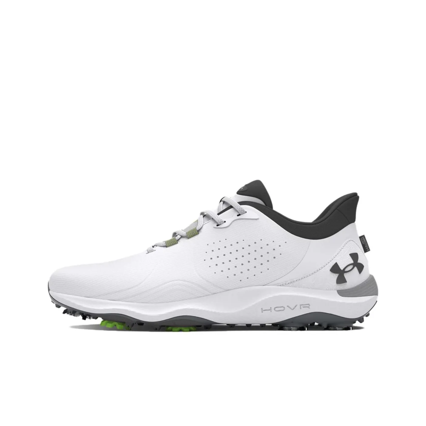 Under Armour UA Drive Pro Cushioning, Wear Resistant Low Top Golf Shoes Men's White