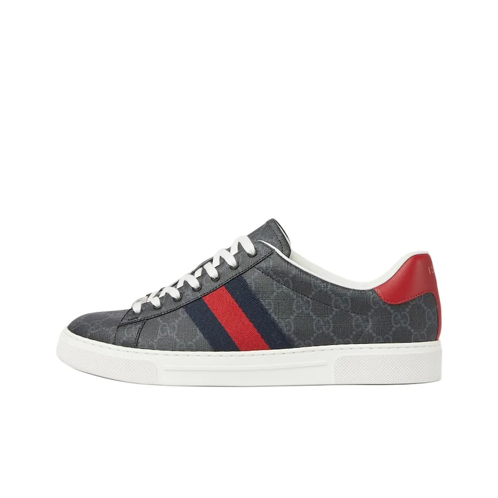 GUCCI Ace 'GG Supreme Canvas   Black'