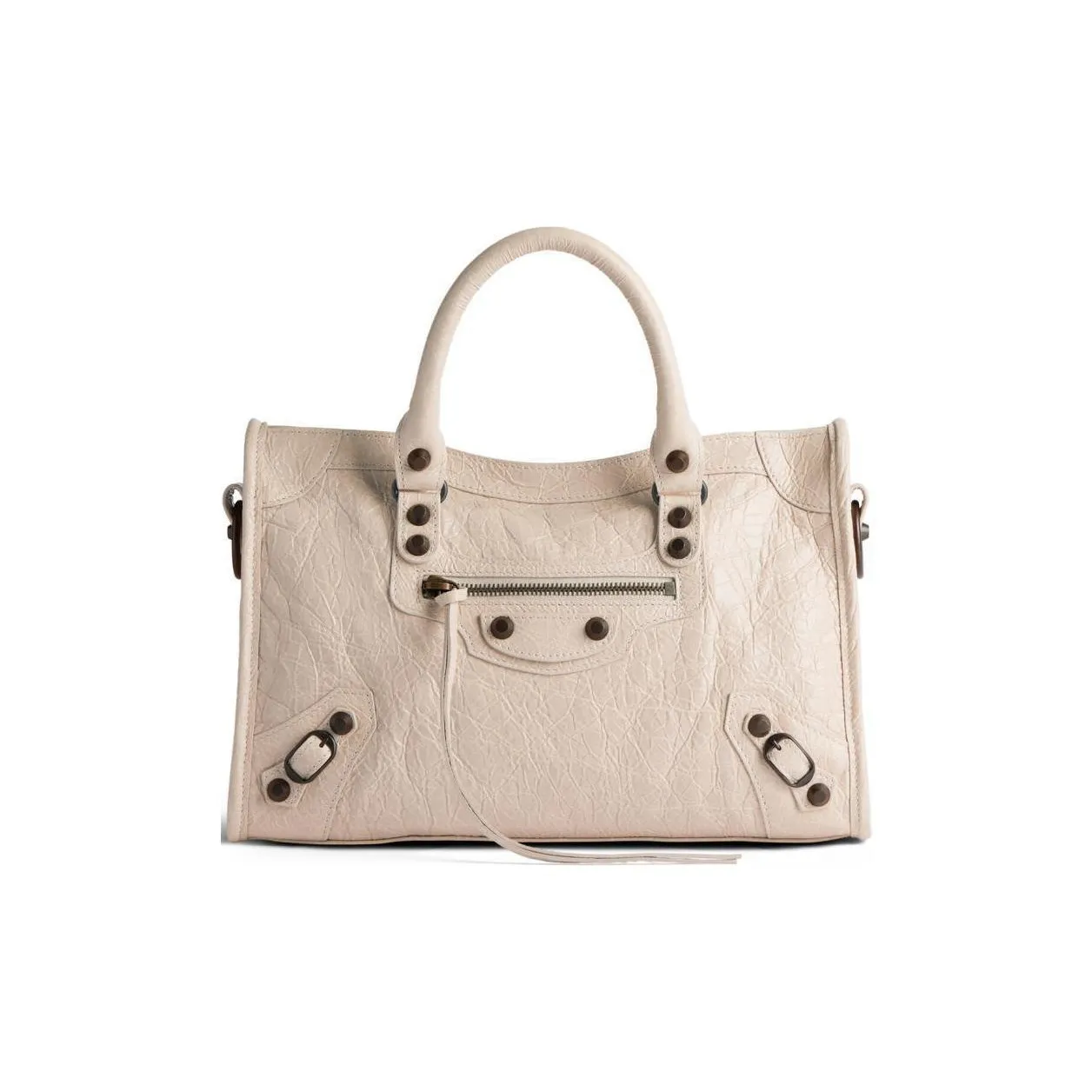 Balenciaga Le City Stud Detailed Small Neverfull Bag