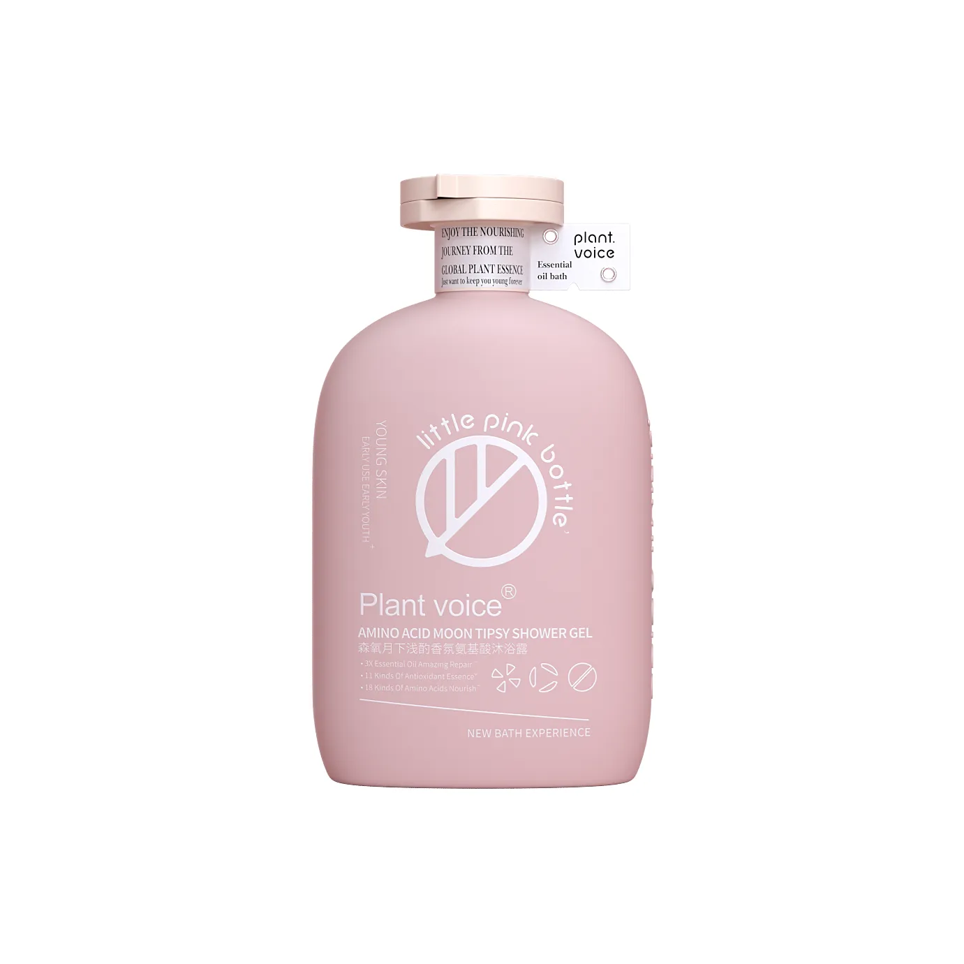 Plant Quotes Amino Acid Осветляющий Аромат Долговременный Аромат Увлажняющие Гели для душа