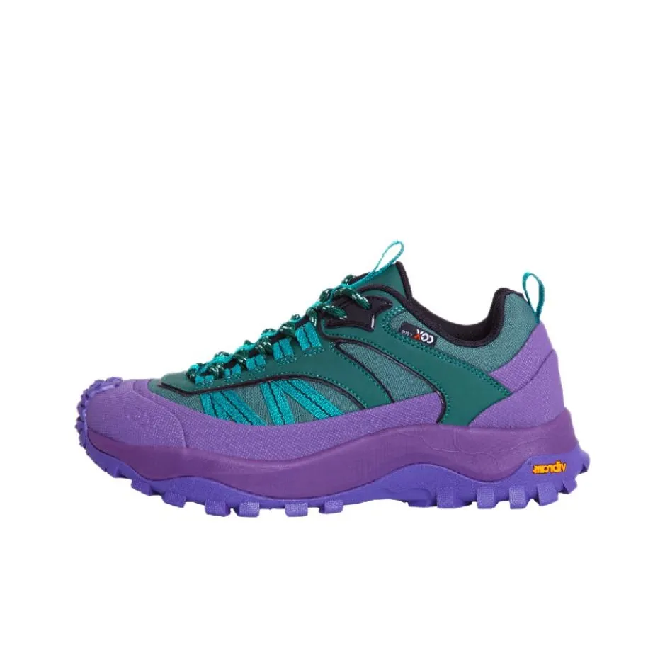 CGX Cushioned Slip-Resistant Low-Top Outdoor Shoes Women's Olive Purple Online And Offline Same Style