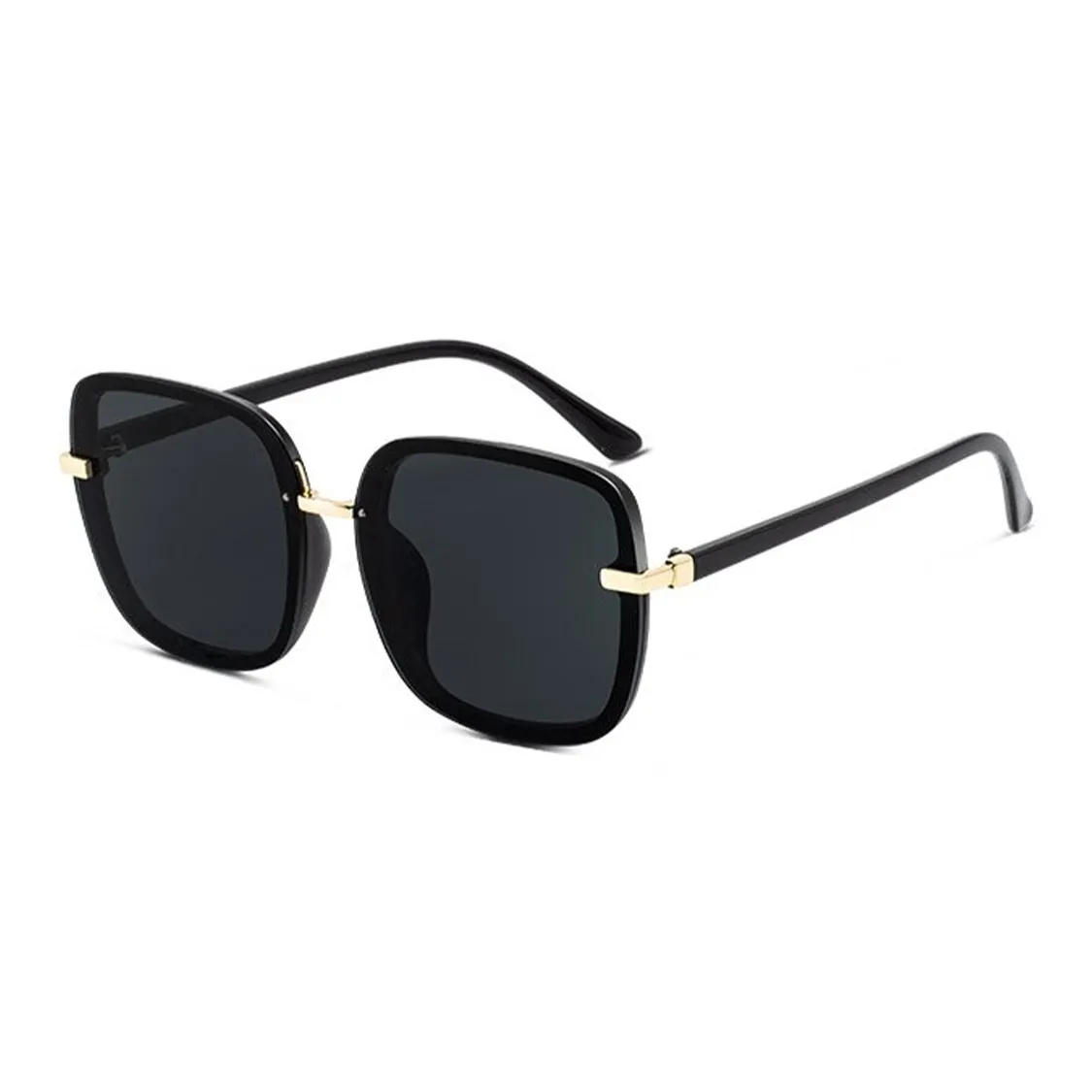 Youyoulan Plate Frame Square Sunglasses Unisex