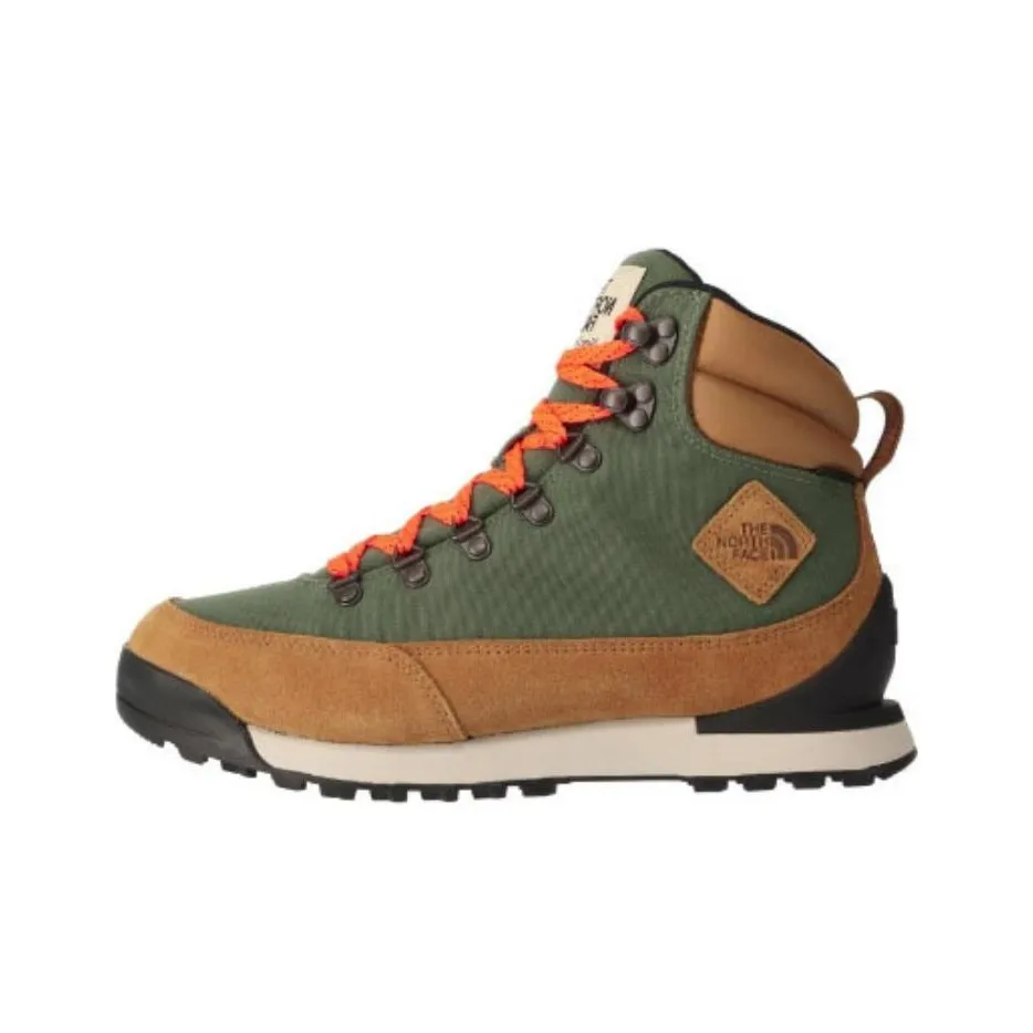 THE NORTH FACE Back To Berkeley 4 Hiking / Trekking Shoes Men High Top Brown Green
