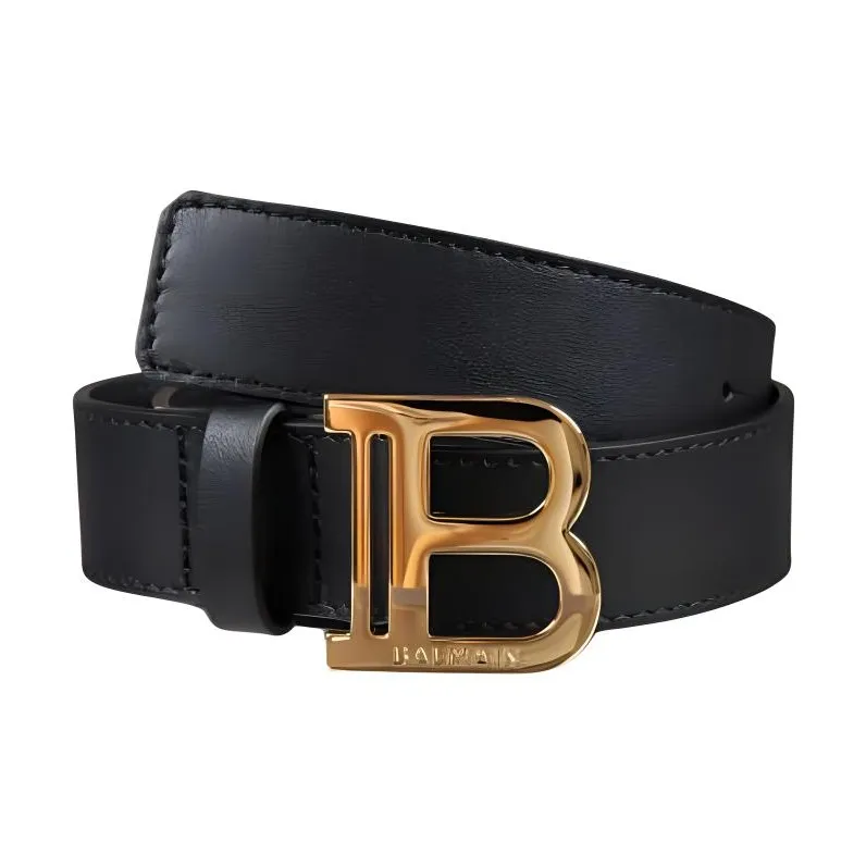 BALMAIN Kids Logo Buckled Belt