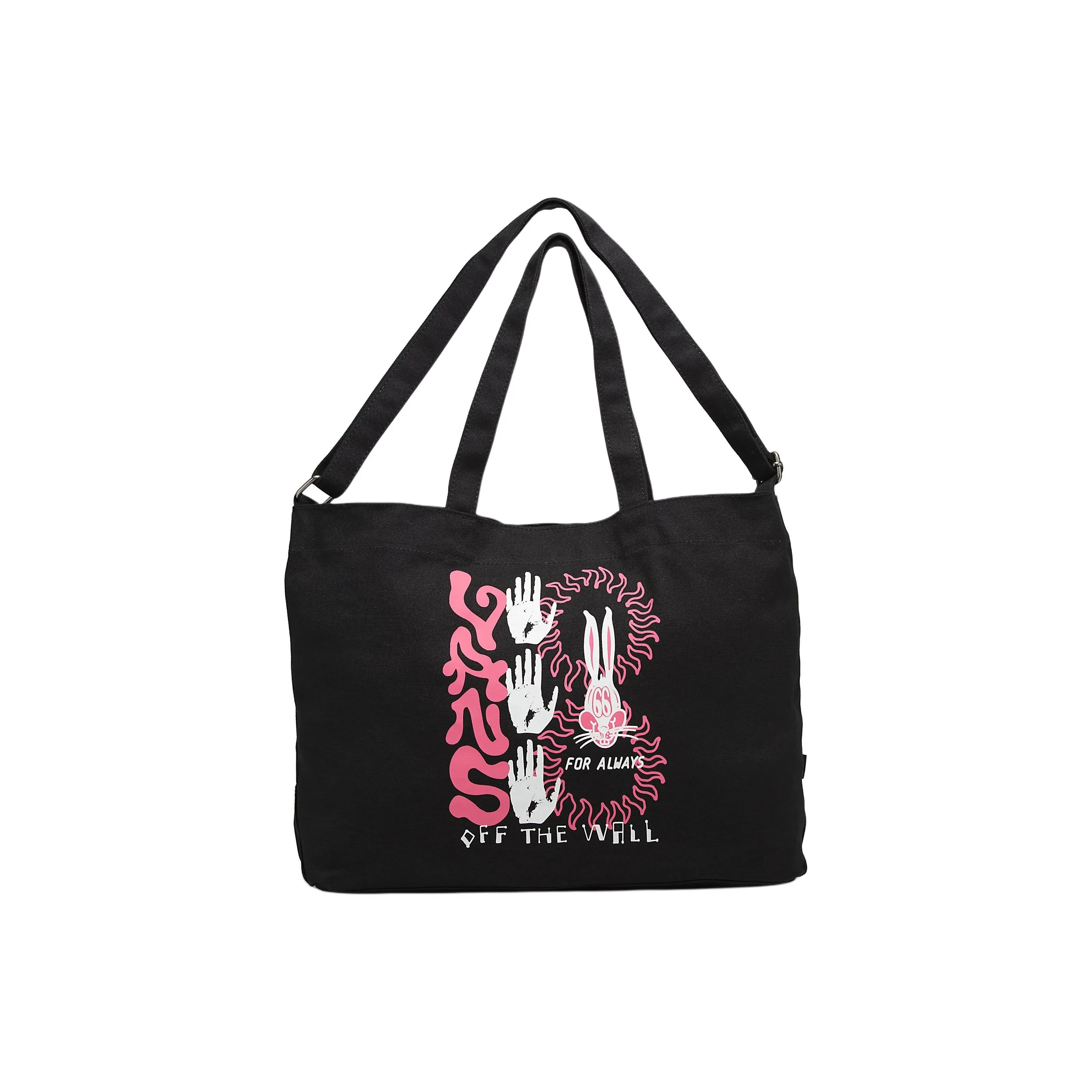 VANS Хлопок Тоут Сумка Сумка для покупок Сумка через плечо Сумка обычная унисекс черная