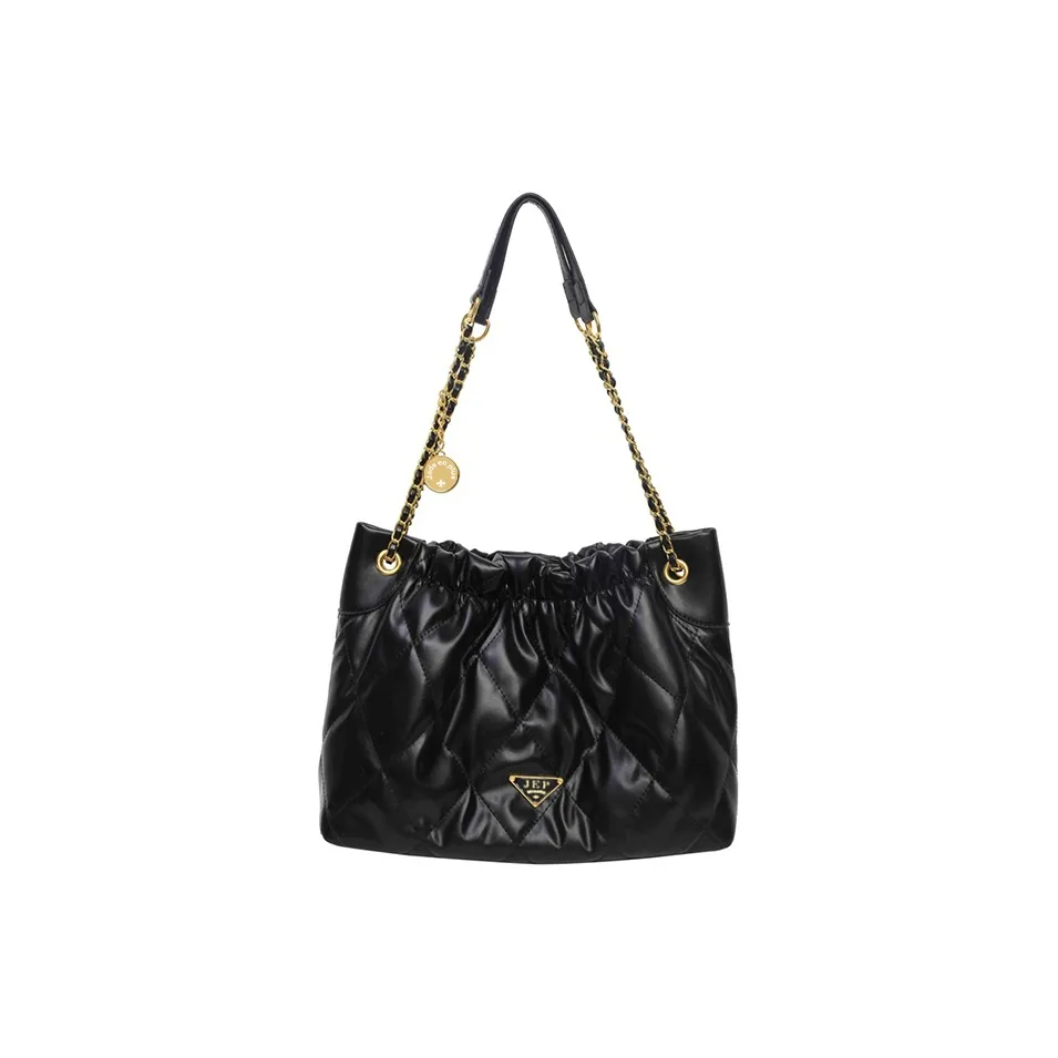 Jade En Plus PU Crossbody Bag, Shoulder Bag Large Size Women
s Black/White