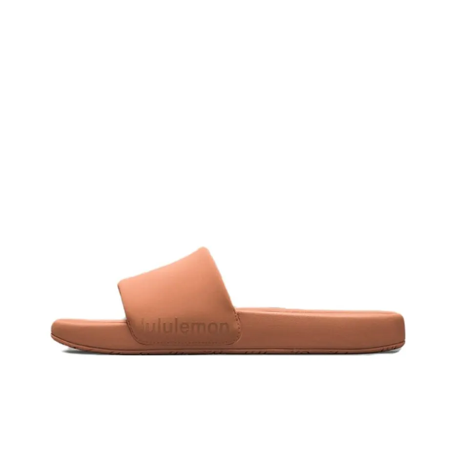 Lululemon Restfeel Slide Slip Resistant Quick Dry Slide Slippers Women's Red