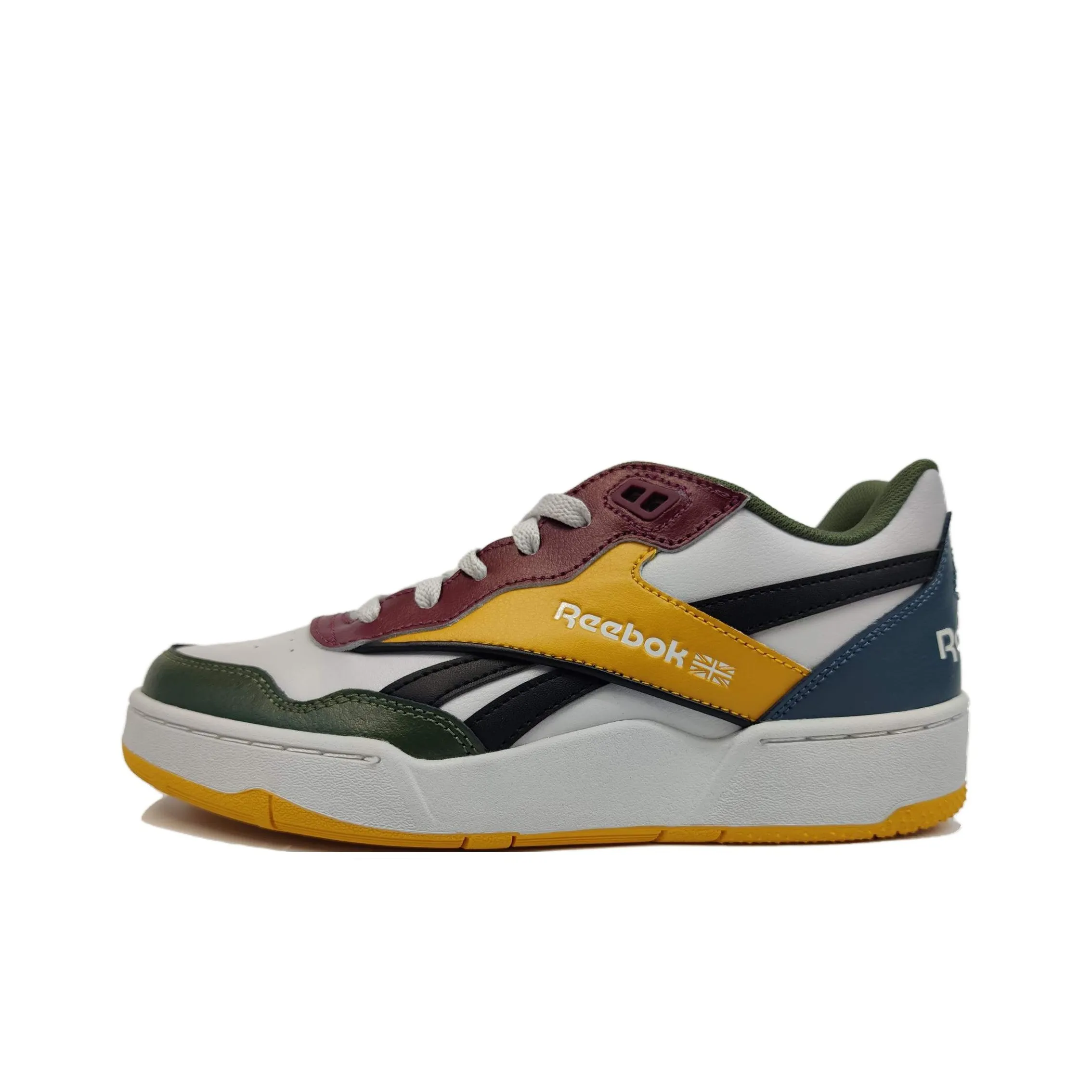 Reebok Running Shoes Unisex Low Top White Yellow