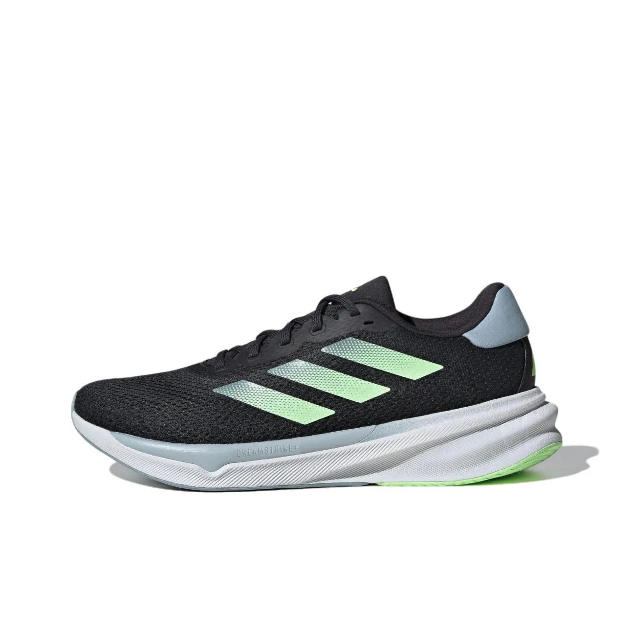 Adidas Supernova 2 Low Топ Повседневные Беговые Кроссовки Мужские Черные Зеленые