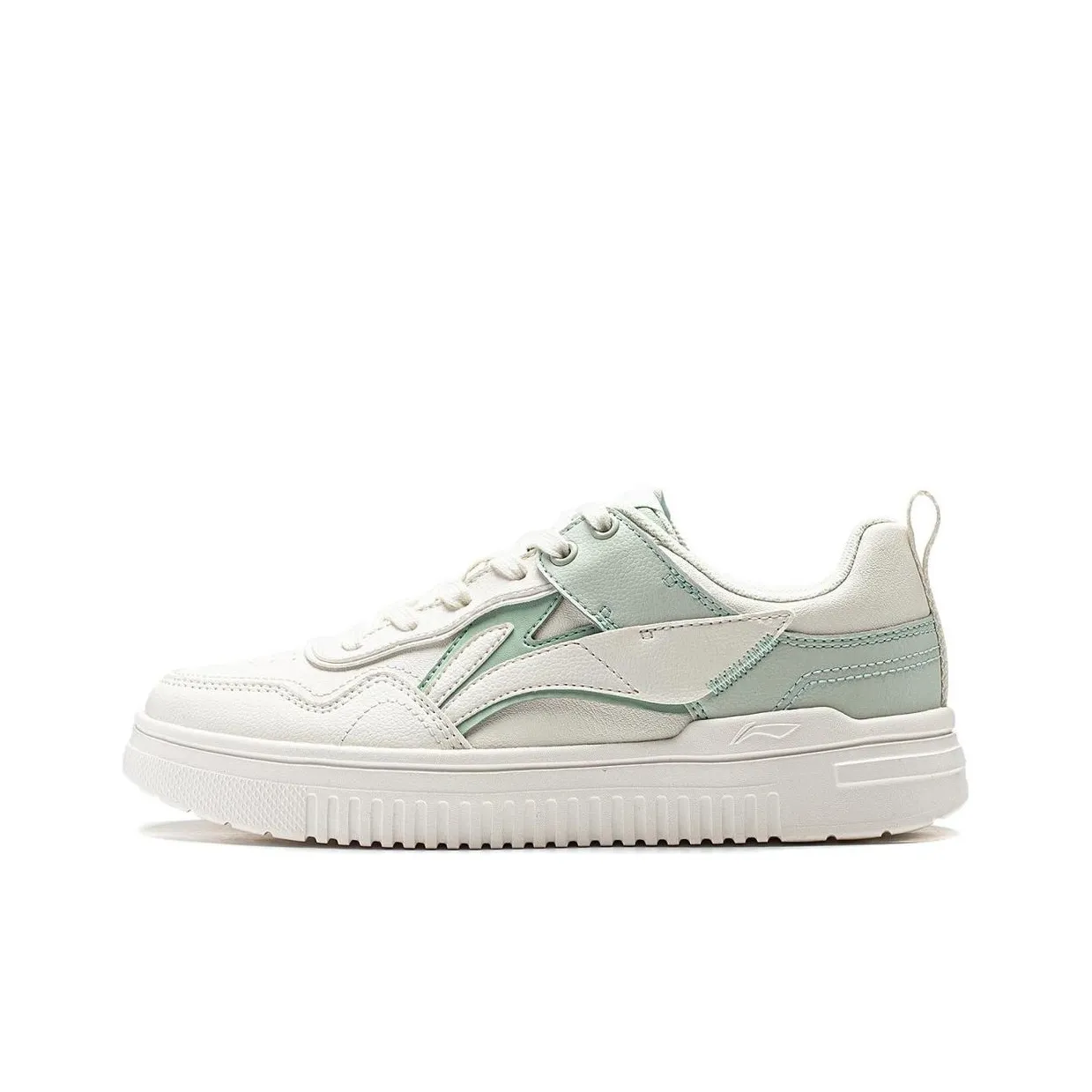 LiNing Qingyun Low Top Casual Shoes Women's White Green