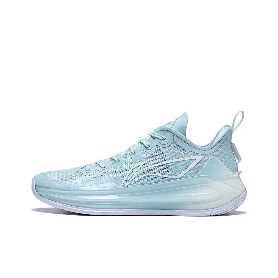 LiNing Liren 3 V2 Slip Resistant, Abrasion Resistant, Breathable Low Top Basketball Shoes Unisex Aqua Blue