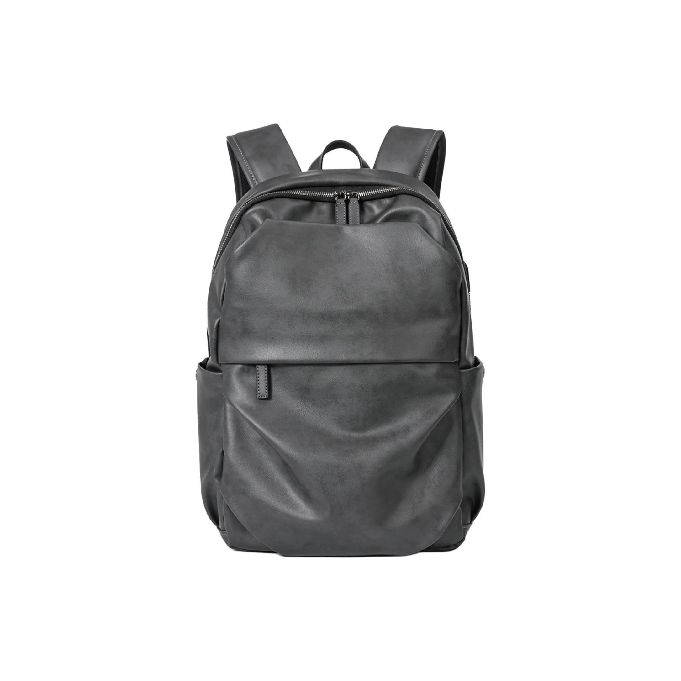 Slazenger Премиум Кожа Feeling ПУ (полиуретан) Ноутбук Сумка Рюкзак Стандартный Унисекс Frosted Серый Хаки Черный Ромб Черный