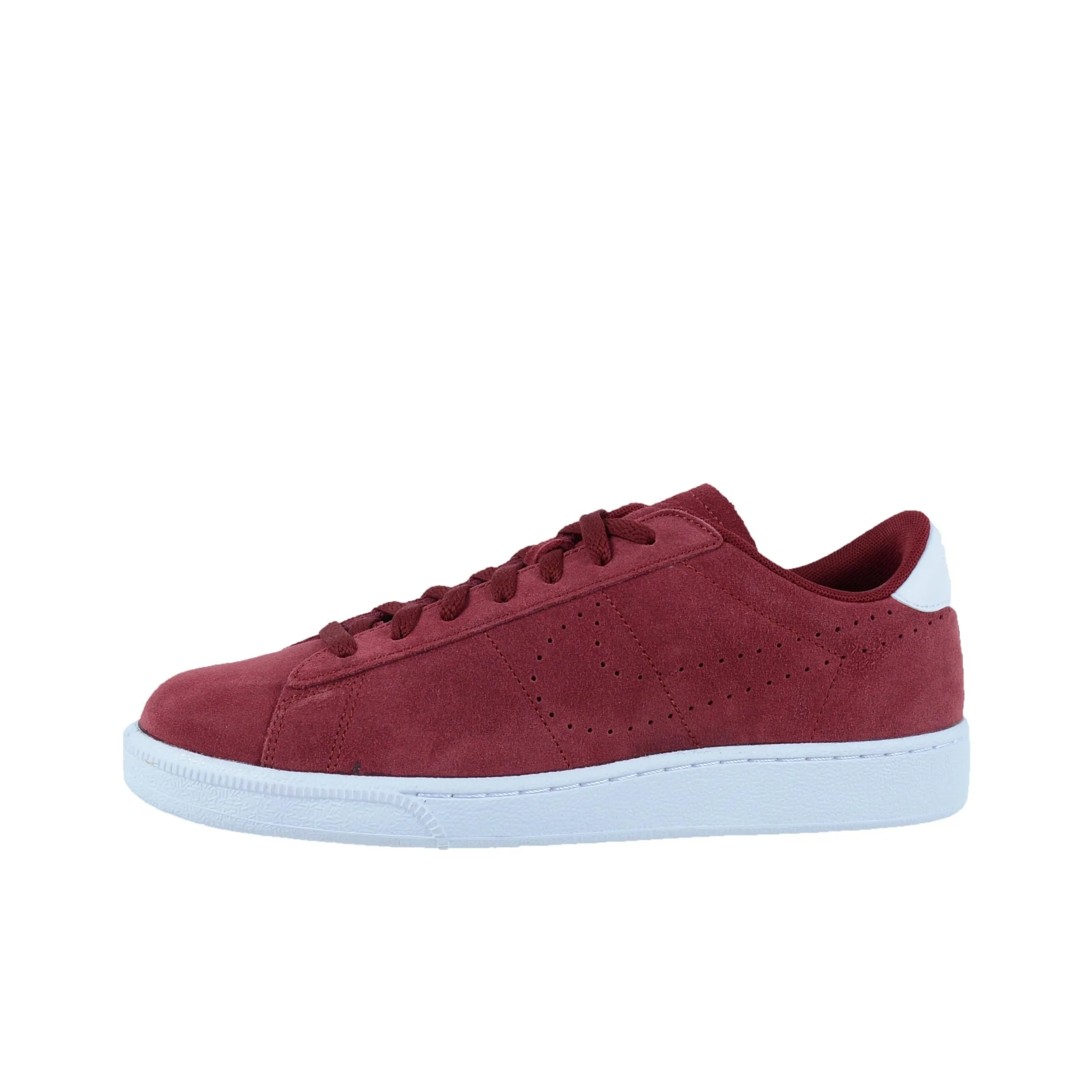 Nike Tennis Classic Cs Suede Cushioning Wear-Resistant Low-Top Skateboard Shoes Unisex Red