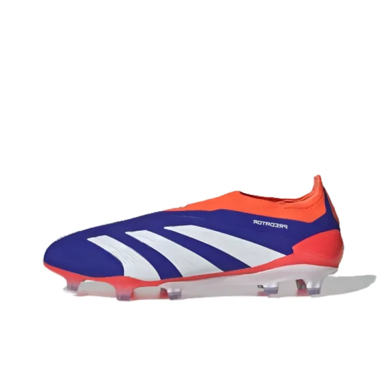 Adidas Predator Elite Laceless Fg Lucid Blue Cloud White Solar Red