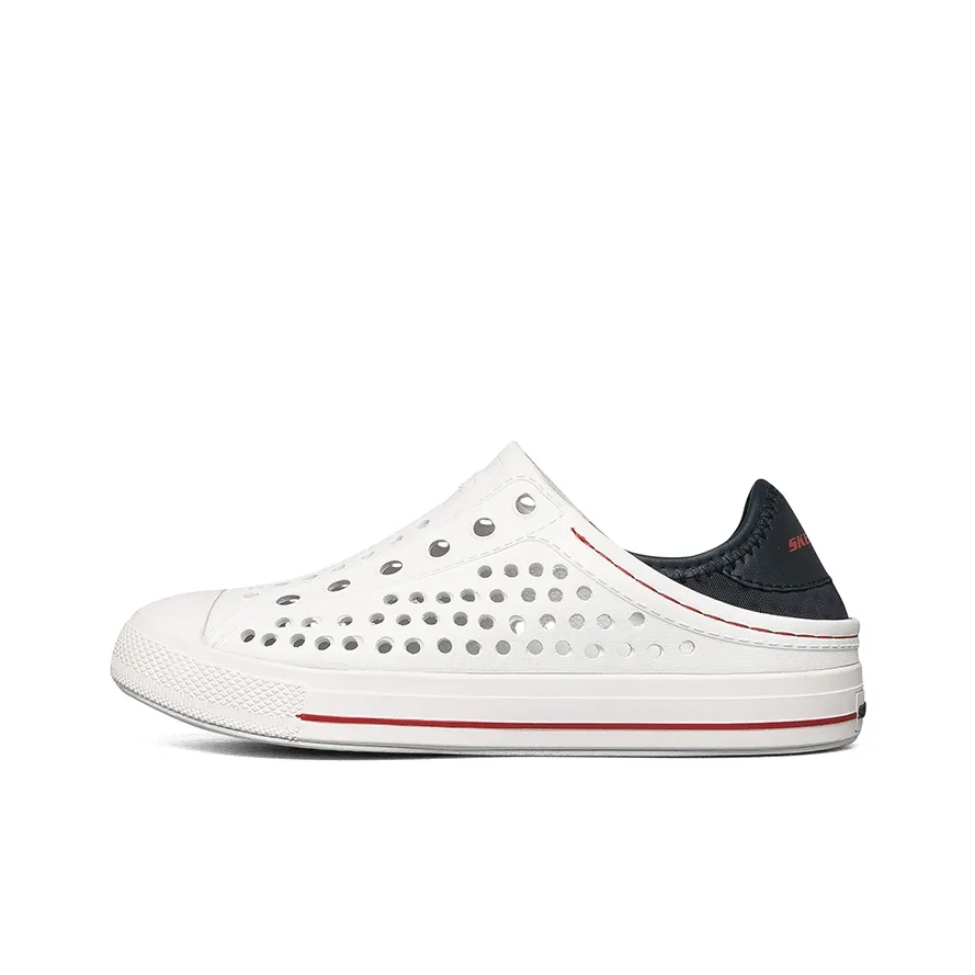 Skechers Износостойкие Дышащие Детские Сандалии Белые Подростки