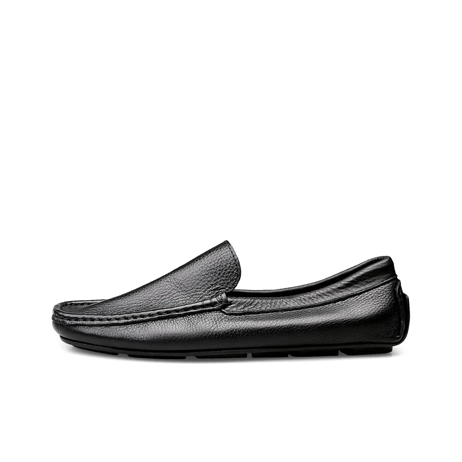 DCK Men's Casual Shoes Men's Low Top Black/Dark Brown