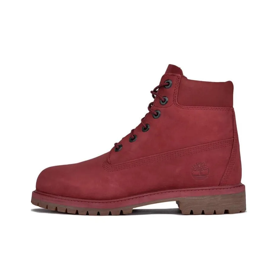 Timberland 6' Boot Pomegranate Burgundy Nubuck