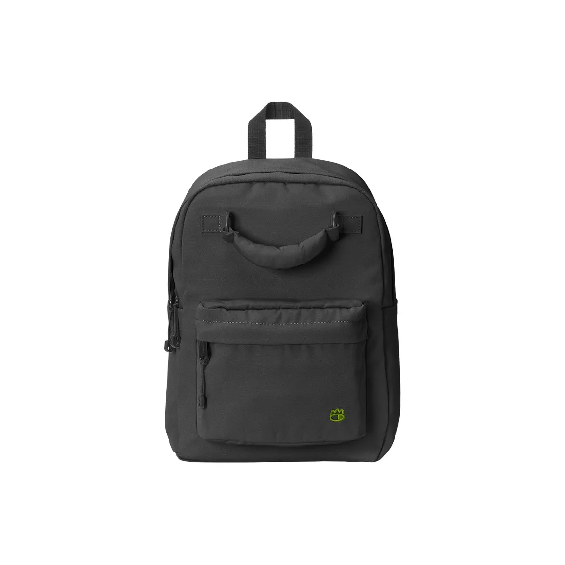 Bromen Polyester Backpack Small Size Unisex Khaki/Mustard Green/Black